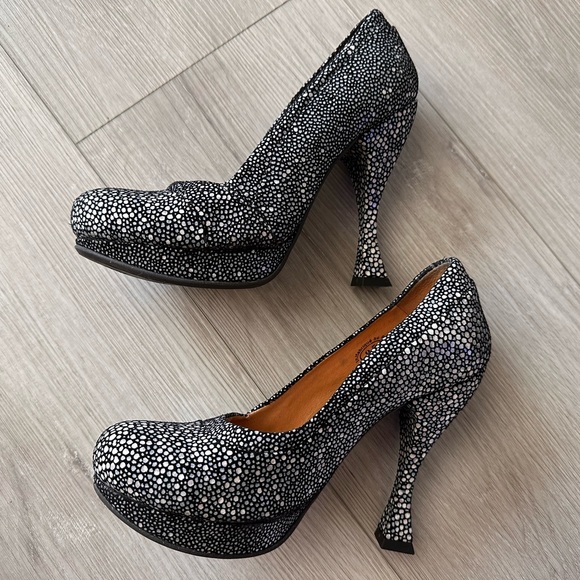 John Fluevog Memories Hi Devilfish size 9.5 - Picture 5 of 7